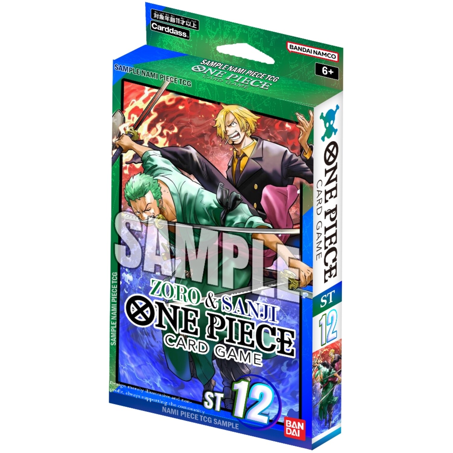 Zoro and Sanji Starter Deck ST12 - One Piece Card Game