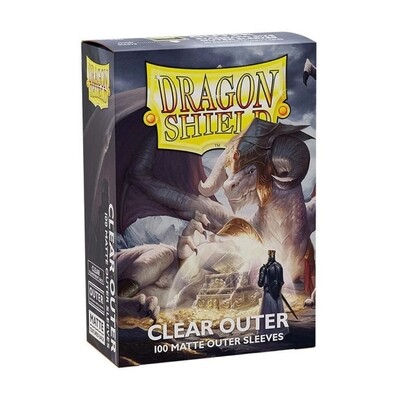 Dragon Shield Matte Clear Outer Sleeves