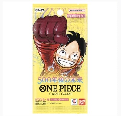 Sobre 500 Year Into the Future - One Piece Card Game - OP07 - Japonés