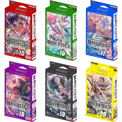 Starter Deck ST15 • ST16 • ST17 • ST18 • ST19 • ST20 - One Piece Card Game 