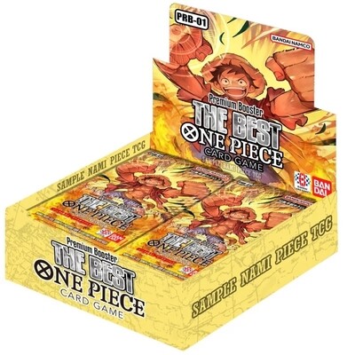 The Best Premium Booster Pack PRB-01 - One Piece Card Game