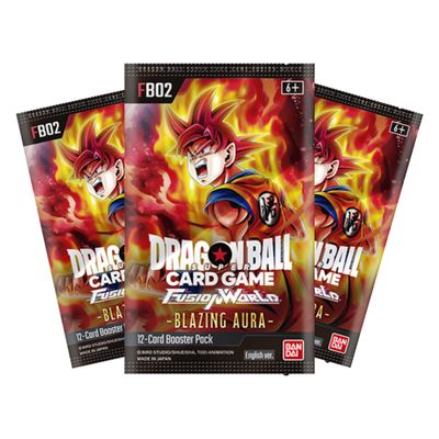 Sobre Blazing Aura FB02 - Dragon Ball Super Card Game Fusion World 