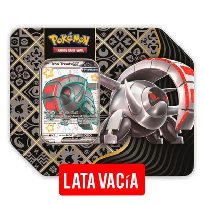 Lata Pokémon Paldean Fates Iron Treads *Lata vacía*