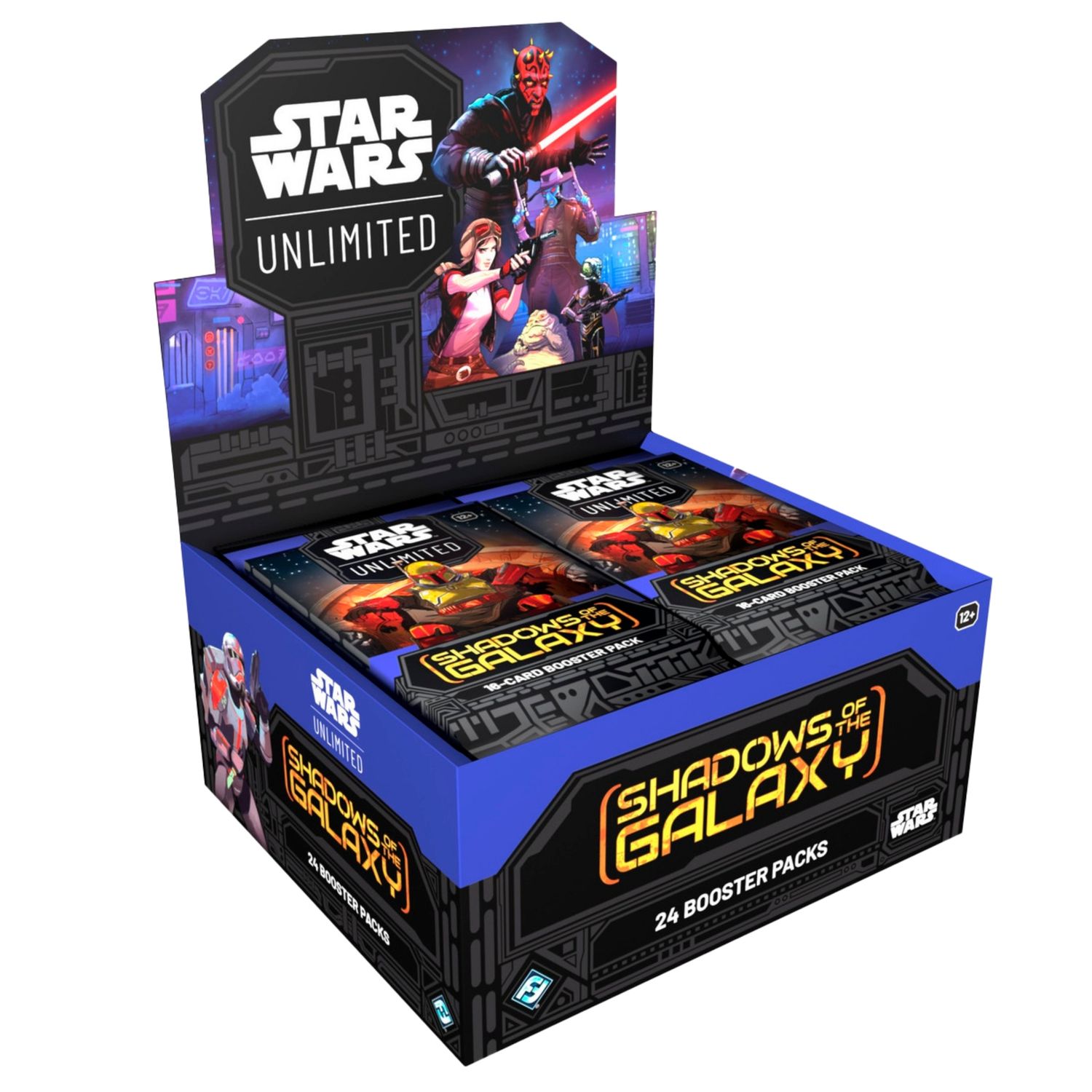 Caja 24 sobres Star Wars: Unlimited Shadows of the Galaxy 