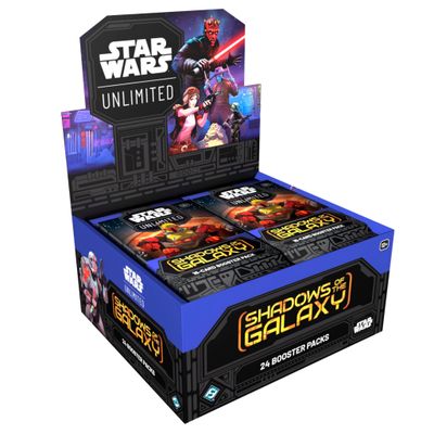 Caja 24 sobres Star Wars: Unlimited Shadows of the Galaxy 