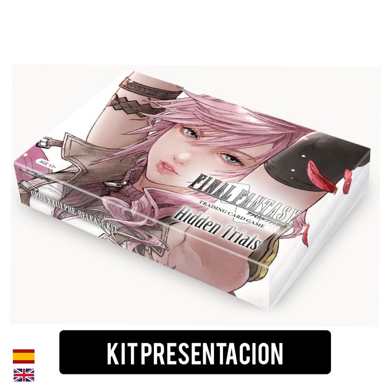 Kit de presentación Hidden Trials Opus 23 - Final Fantasy TCG