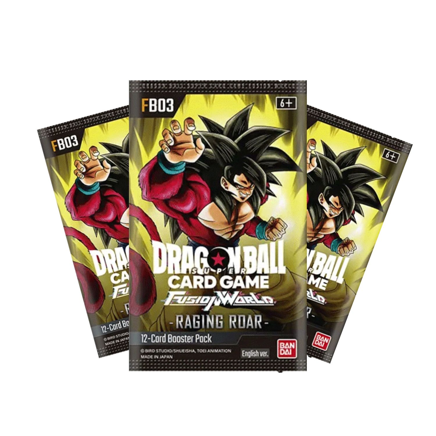Sobre Raging Roar FB03 - Dragon Ball Super Card Game Fusion World 