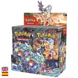 Caja de 36 sobres Pokémon Stellar Crown y Corona Astral