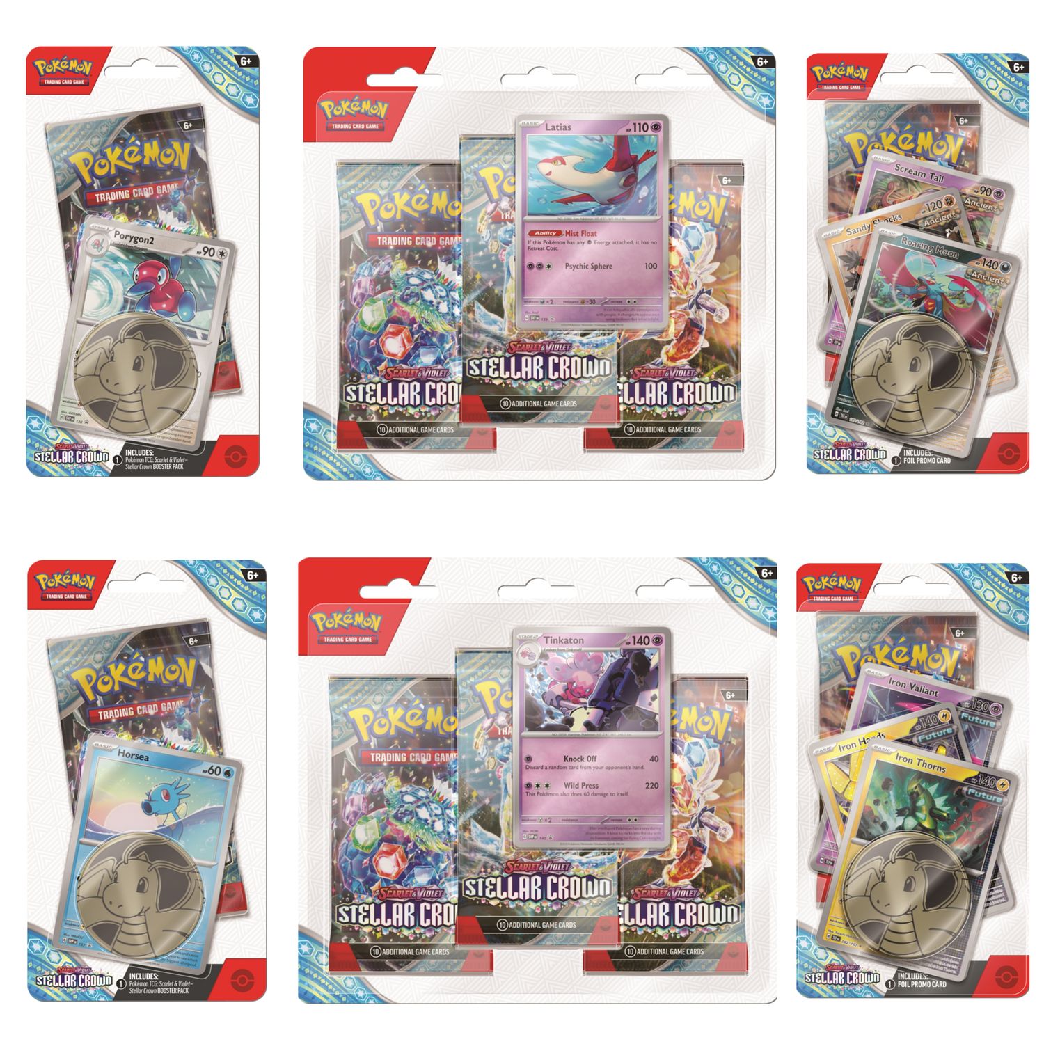 Blisters Pokémon Stellar Crown