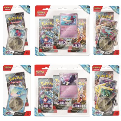 Blisters Pokémon Stellar Crown