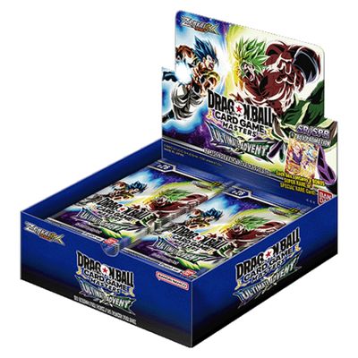 Caja de 24 sobres Ultimate Advent B26 Dragon Ball Super Card Game Masters