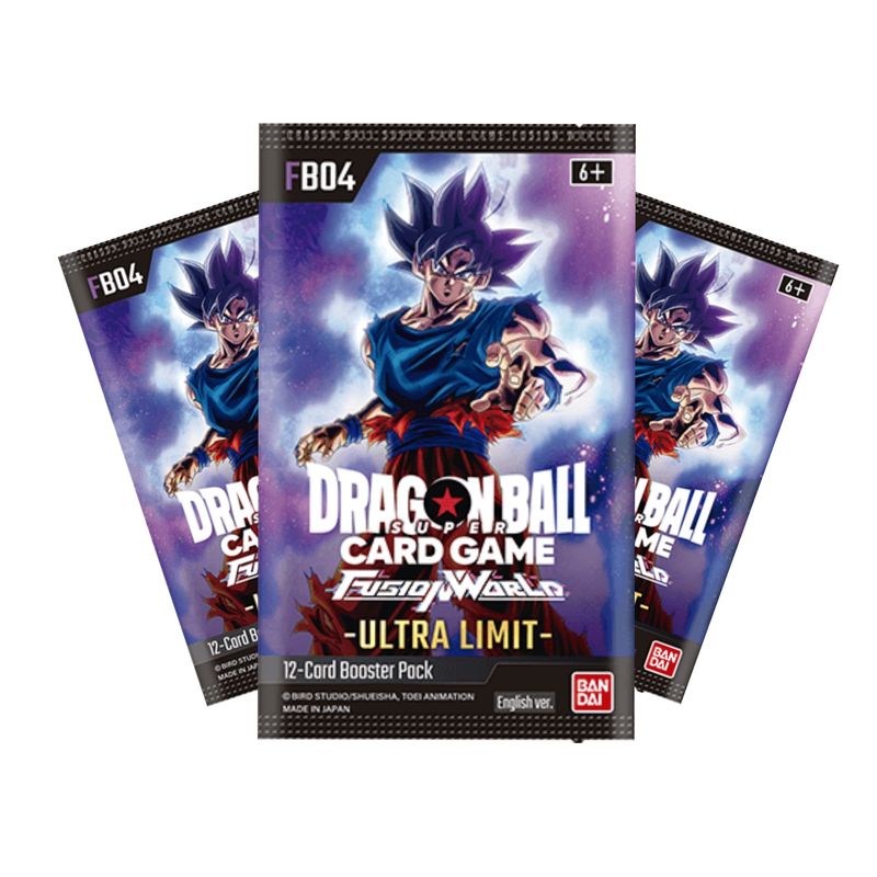 Dragon Ball Fusion World Digital Booster Code - ENG FB04 Ultra Limit X100 Packs Online Ultra Limit Digital Booster Pack Dragon Ball Fusion World Digital Booster Code - ENG FB04 Ultra Limit X100 Packs Online Ultra Limit Digital Booster Pack