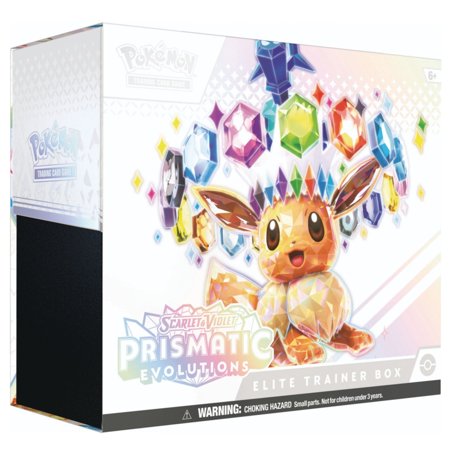Caja de Entrenador de Elite Pokémon Prismatic Evolutions y Evoluciones Prismáticas