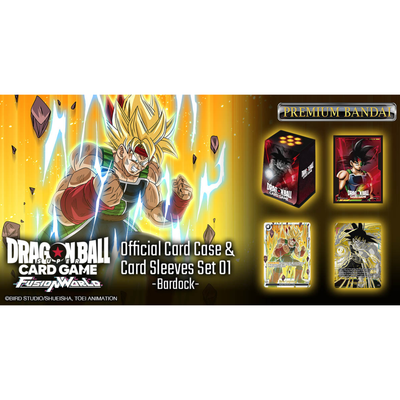 Official Card Case and Card Sleeves Set 01 - Bardock - Dragon Ball Super Card Game Fusion World