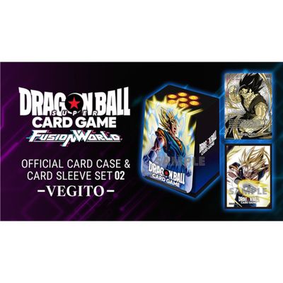 Official Card Case and Card Sleeves Set 02 - Vegito - Dragon Ball Super Card Game Fusion World