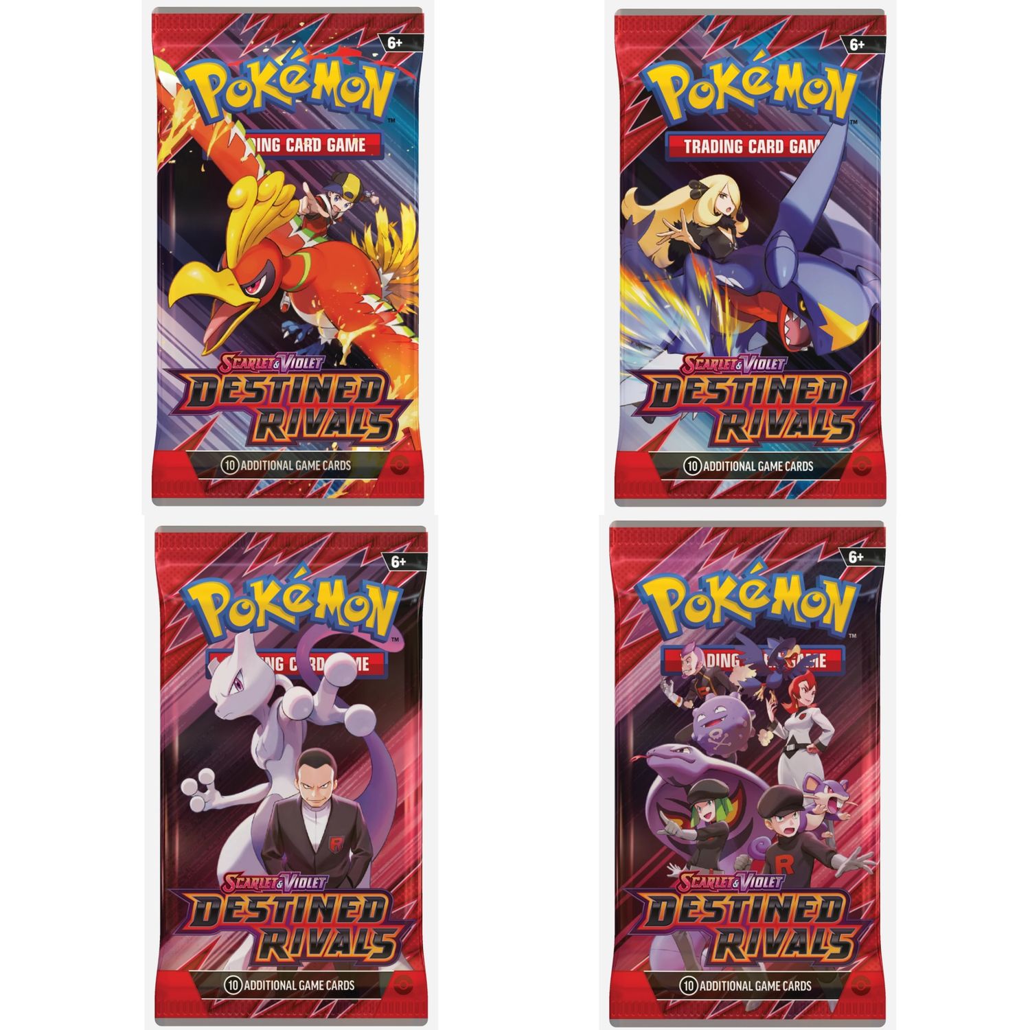 Sobres Destined Rivals y Rivales Predestinados