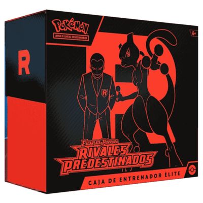 Elite Trainer Box Pokémon Destined Rivals y Rivales Predestinados
