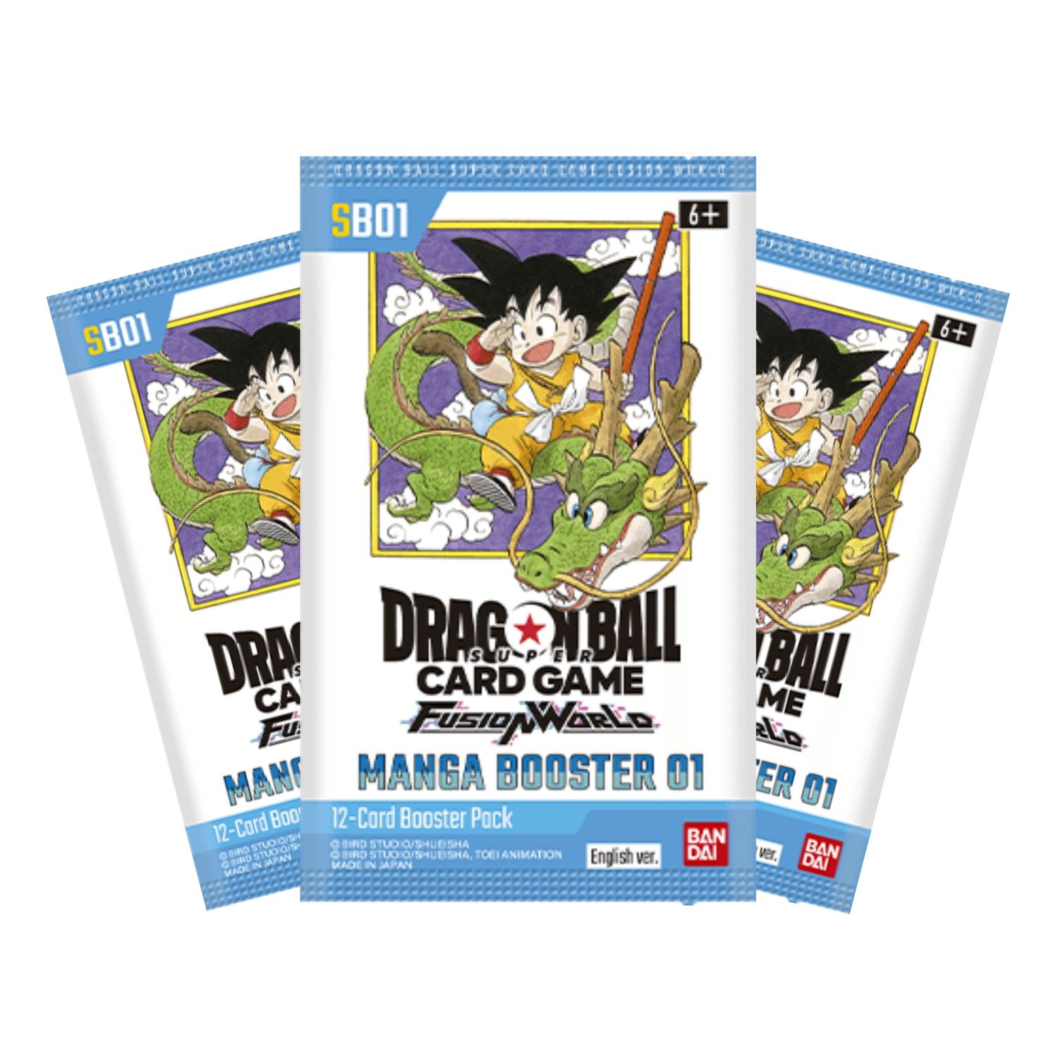 Sobre Manga Booster SB01 - Dragon Ball Super Card Game Fusion World 