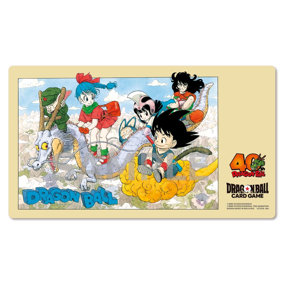 Official Playmat 40th anniversary ver. - Dragon Ball Super Card Game