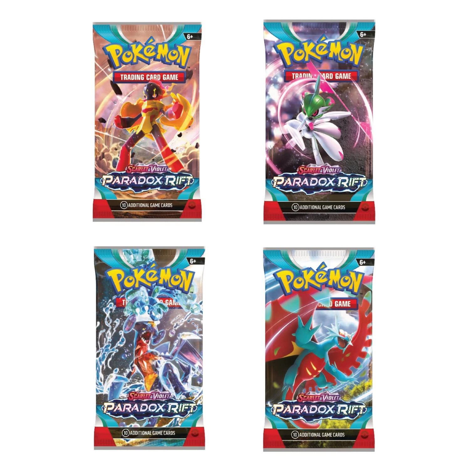 Sobres Pokémon Paradox Rift y Brecha Paradójica