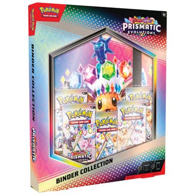 Binder Collection Pokémon Prismatic Evolutions y Evoluciones Prismáticas