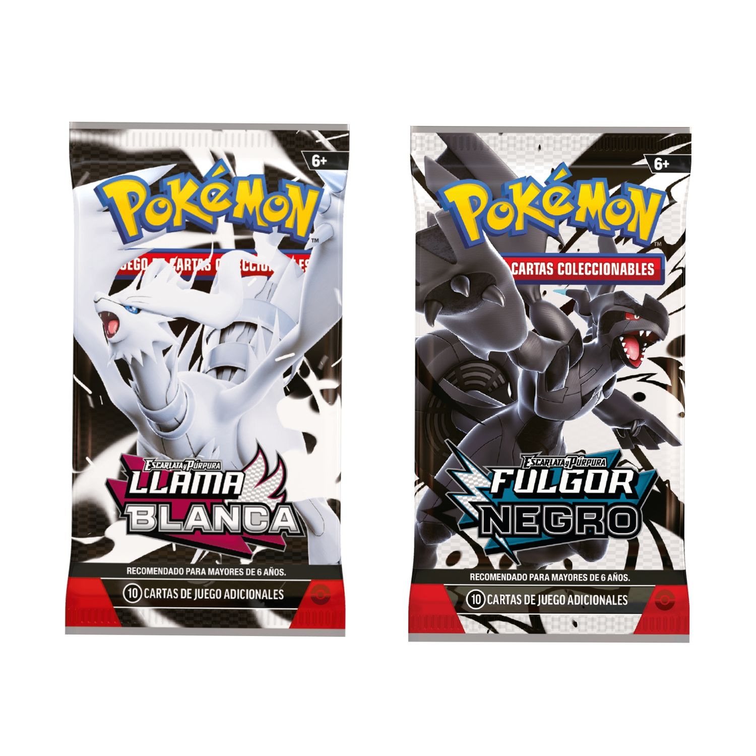 Sobre Pokémon White Flare - Black Bolt y Llama Blanca - Fulgor Negro