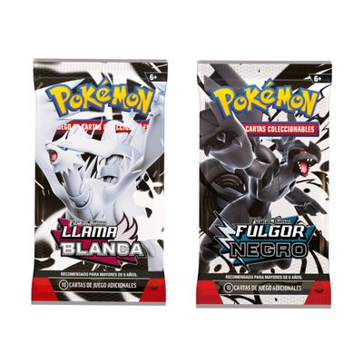 Sobre Pokémon White Flare - Black Bolt y Llama Blanca - Fulgor Negro