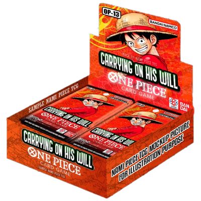 Carrying on his Will - One Piece Card Game OP13