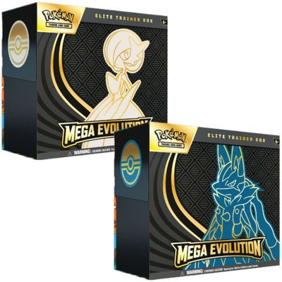 Caja de Entrenador de Elite Pokémon Mega Evolution y Mega Evolución