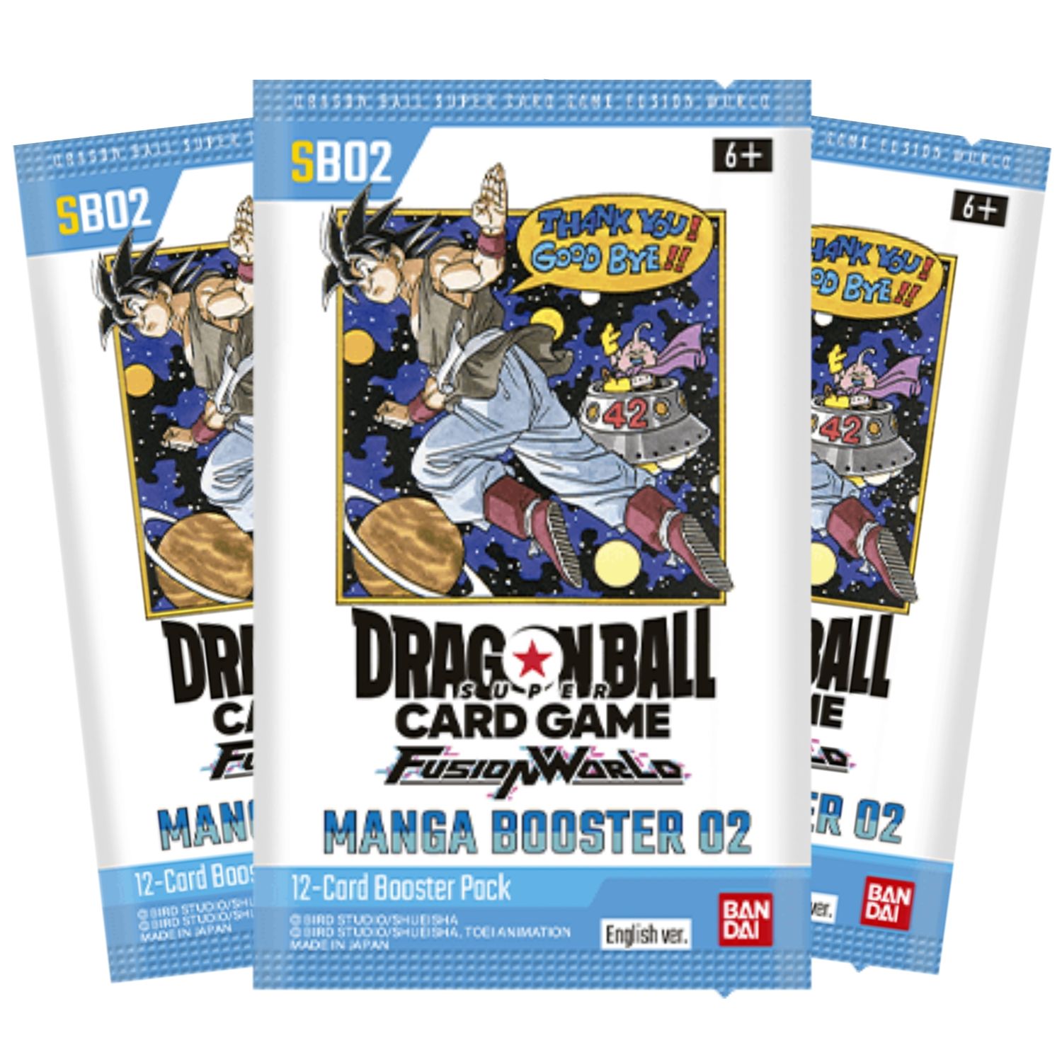 Sobre Manga Booster SB02 - Dragon Ball Super Card Game Fusion World 