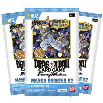 Sobre Manga Booster SB02 - Dragon Ball Super Card Game Fusion World 