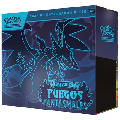 Caja de Entrenador de Elite Pokémon Fuegos Fantasmales y Phantasmal Flames
