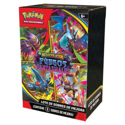 Booster Bundle Pokémon Fuegos Fantasmales y Phantasmal Flames