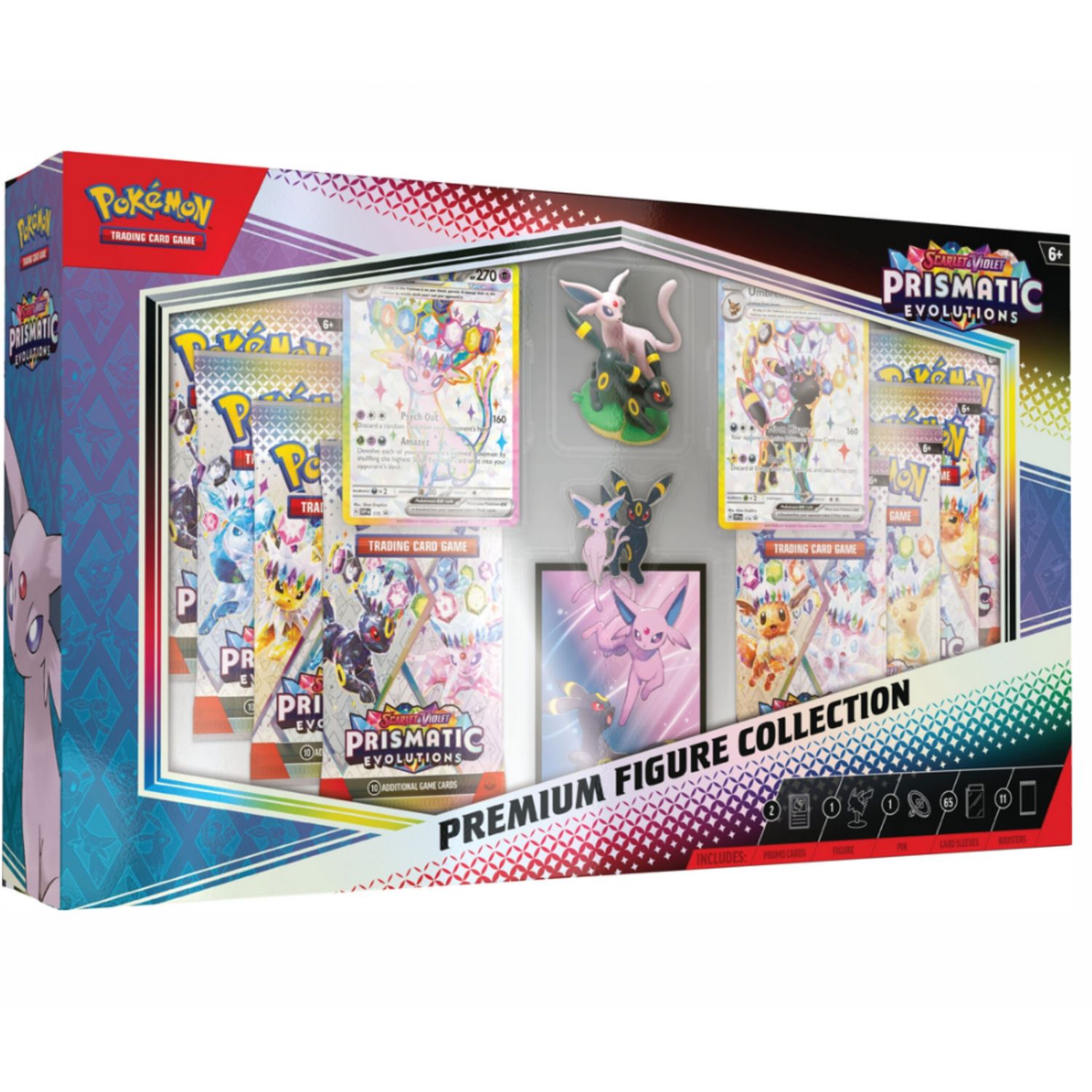 Premium Figure Collection  Prismatic Evolutions y Evoluciones Prismáticas