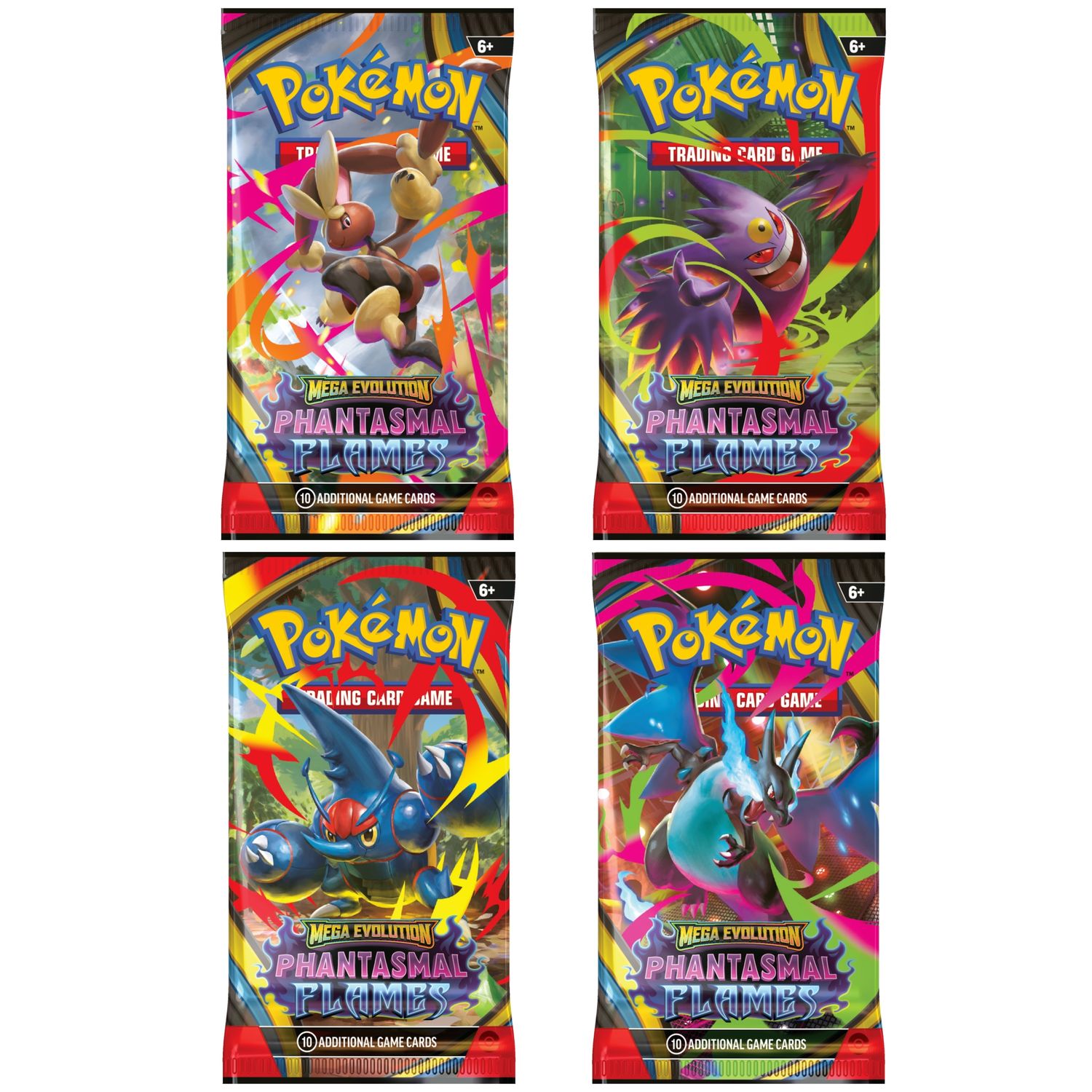 Sobres Fuegos Fantasmales y Phantasmal Flames