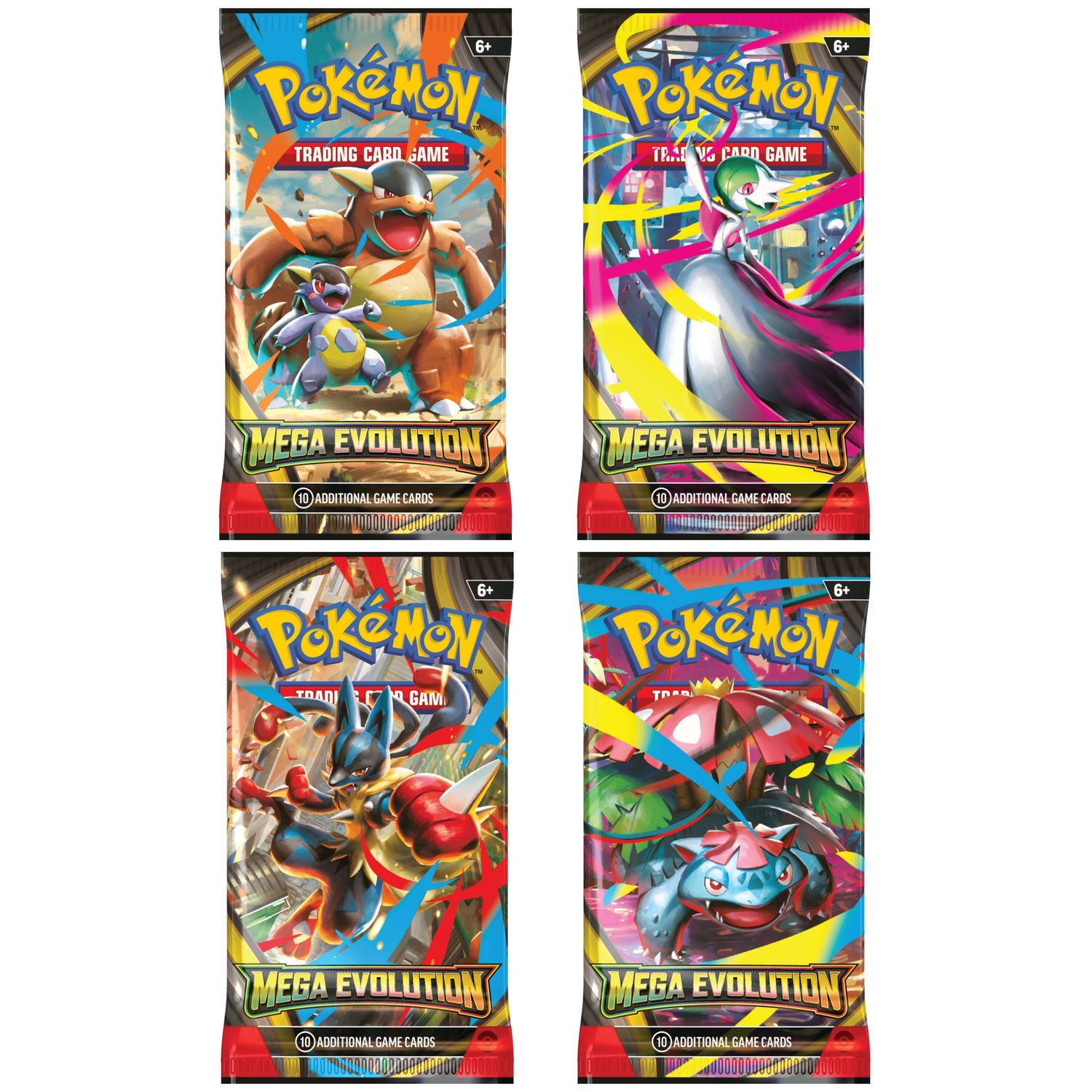 Sobres Mega Evolution y Mega Evolución