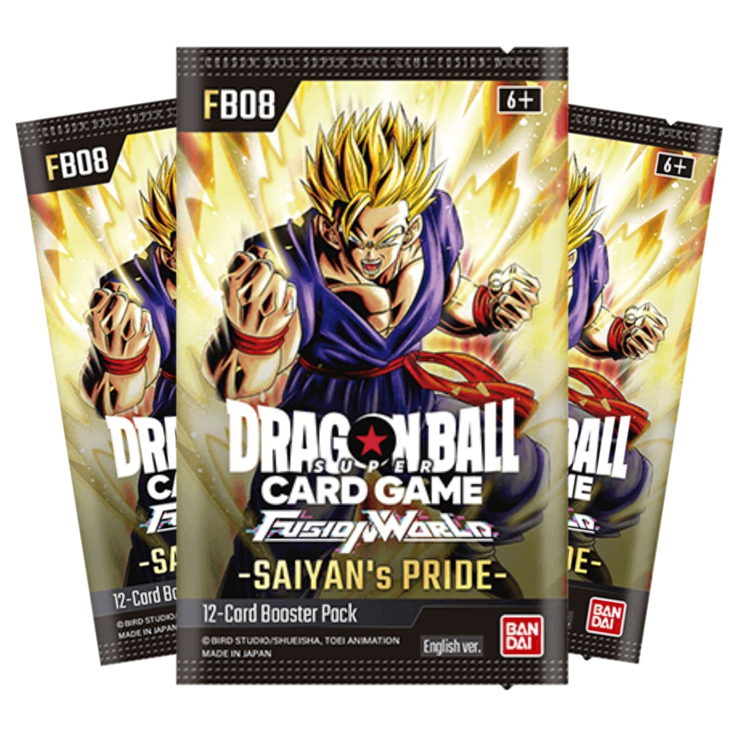 Sobre Saiyan&#39;s Pride FB08 - Dragon Ball Super Card Game Fusion World 