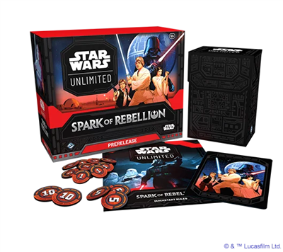 Spark Of Rebellion Prerelease Box Star Wars: Unlimited 