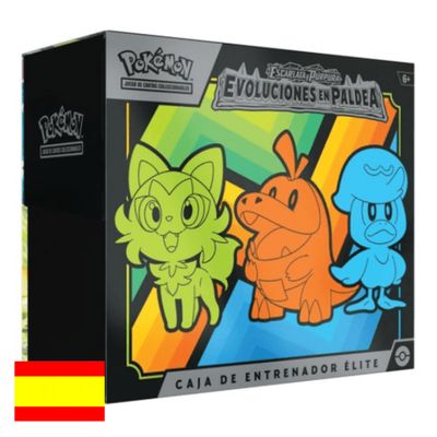 Elite Trainer Box Pokémon Evoluciones en Paldea - Español