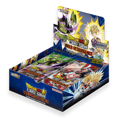 Caja de 24 sobres Zenkai Series Set 04 Wild Resurgence BT21  Dragon Ball Super Card Game