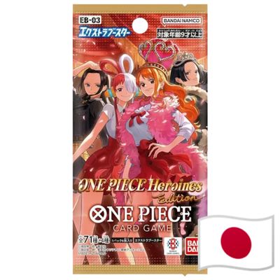 Sobre Heroines Edition - One Piece Card Game EB03 Japonés 