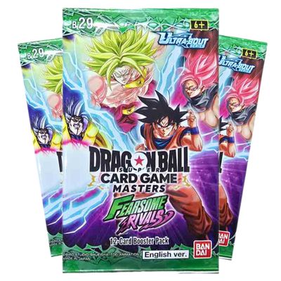 Sobre Fearsome Rivals B29 - Dragon Ball Super Card Game Masters 