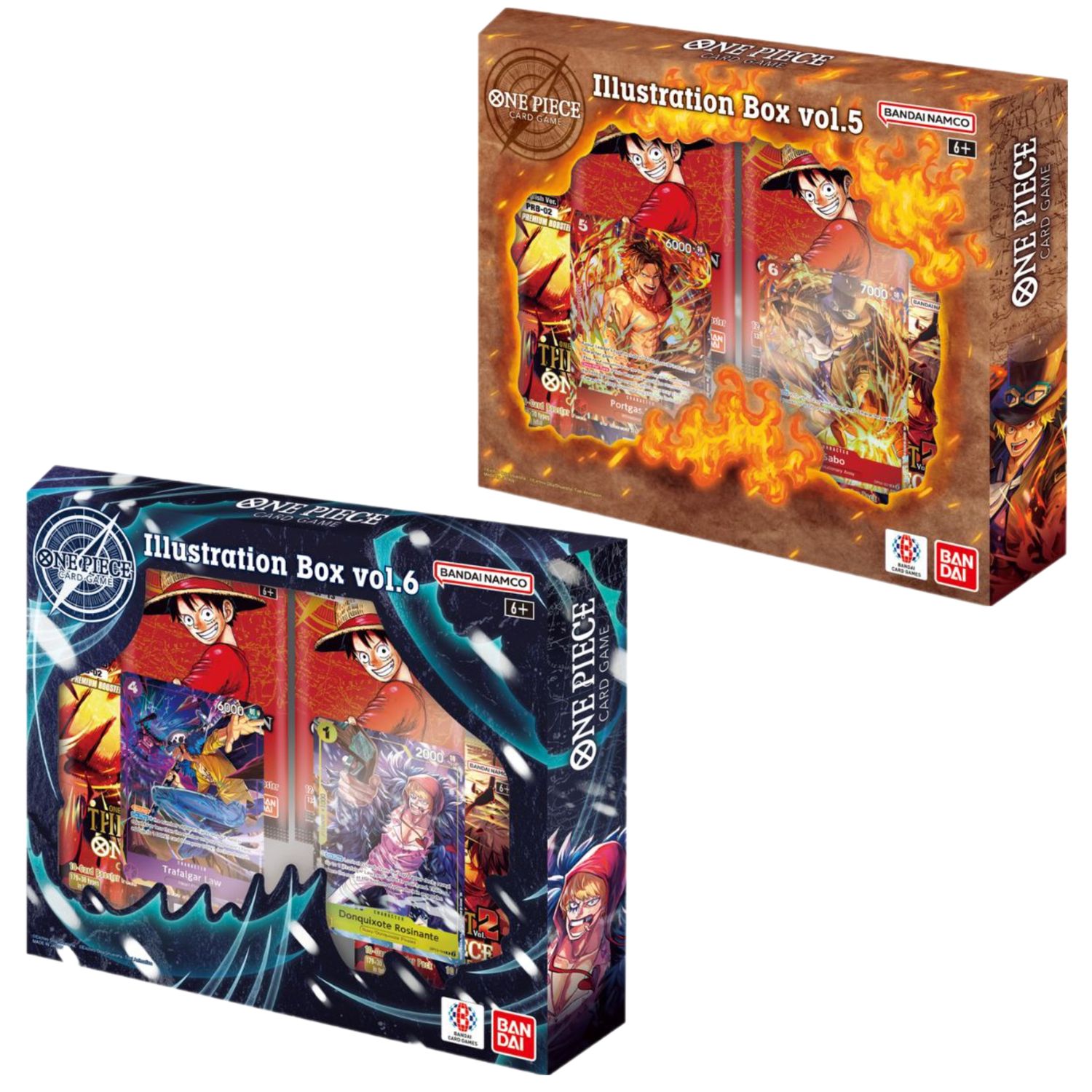 Illustration Box IB-05 y IB06 - One Piece Card Game