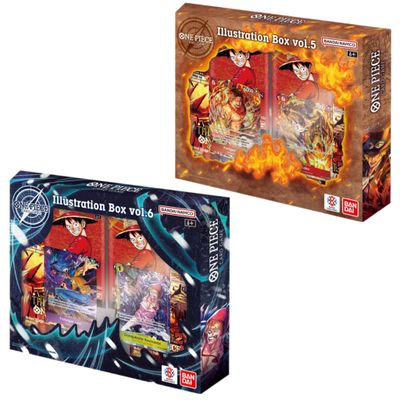 Illustration Box IB-05 y IB06 - One Piece Card Game