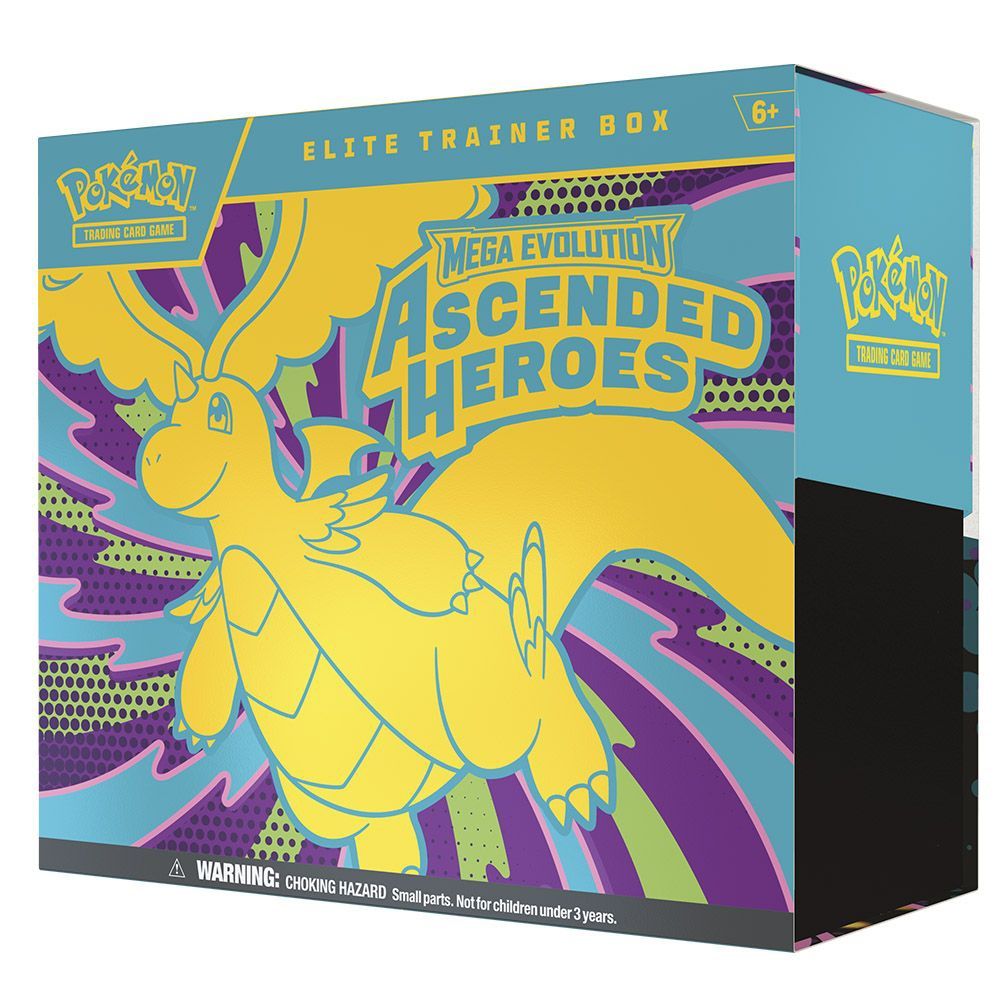 Elite Trainer Box Pokémon Héroes Ascendentes y Ascended Heroes