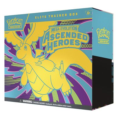 Elite Trainer Box Pokémon Héroes Ascendentes y Ascended Heroes