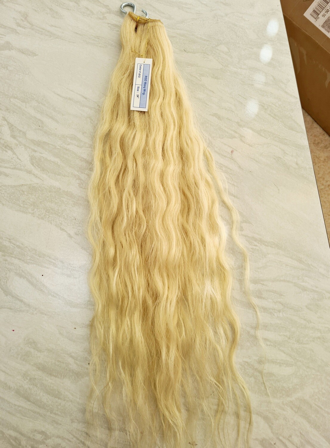 100% ECHTE Haare gewellte #613 ( 24 inch 60cm)