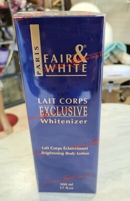 FAIR& WHITE-BODY LOTION Lait Eclaircissant (500ml)