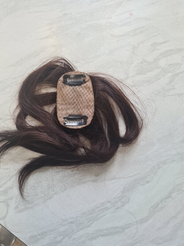 100% Hair Clips (10cm) color naturel