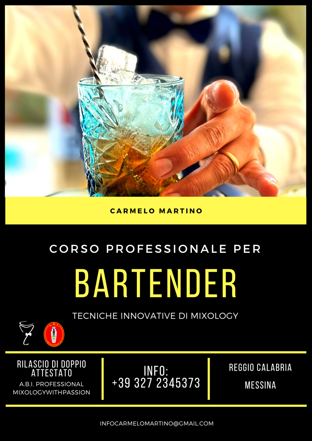Corso Innovativo di Mixology